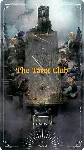 The Tarot Club Explained Lord of the Mysteries #lordofthemysteries #lotm #edit