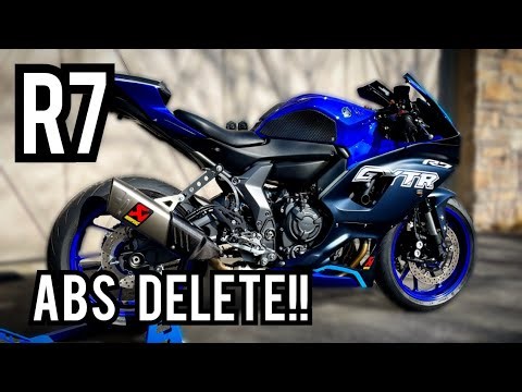 Yamaha R7 - ABS Delete - Spiegler Brake lines