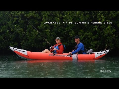 INTEX Excursion™ Pro K1& K2 68303/68309 Inflatable Kayak - 1/2 Person