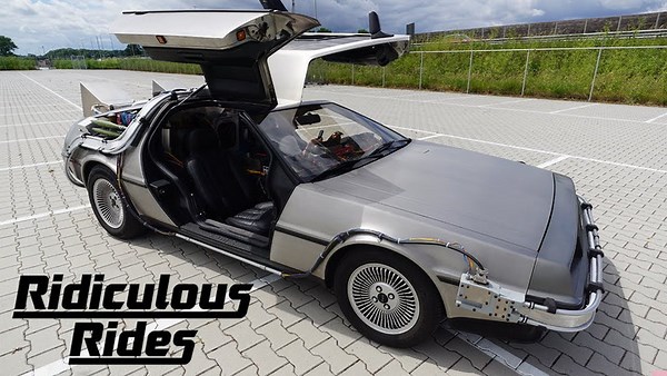 I Drive My DeLorean With A Remote Control