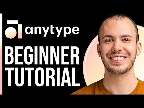 How to Use Anytype (2025) - Beginners Tutorial
