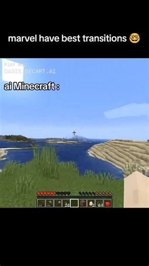 Best Marvel Transitions in AI Minecraft