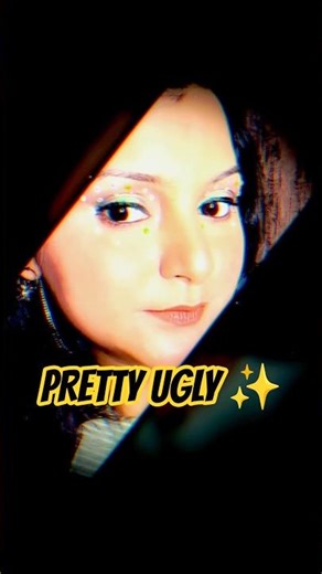 "Pretty Ugly” but make it glam ✨💚 #makeuptransition #prettyugly #shorts #glowup #fyp