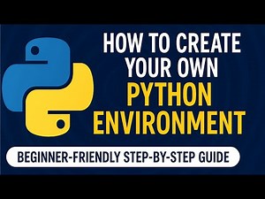 How to Create Your Own Python Environment (Beginner-Friendly Step-by-Step Guide)