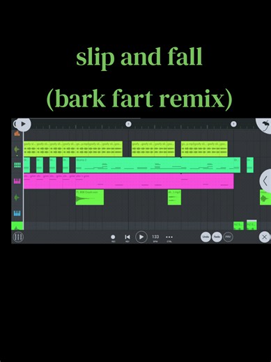 slip and fall (bark fart remix) #päroddoboingo #fyp #barkfart #prodboingo #flstudiomobile