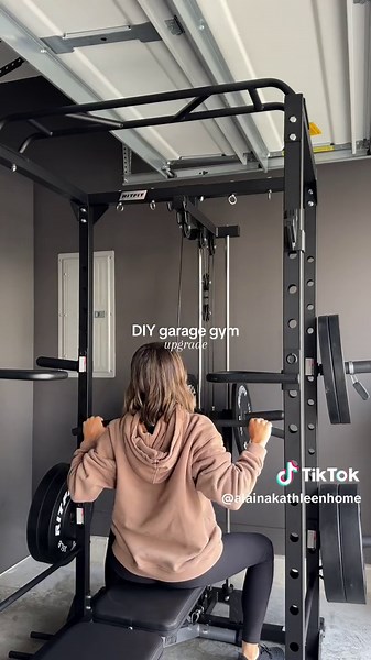 Upgrade Your DIY Garage Gym with this Power Cage!