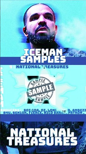 The original samples behind “National Treasures” from Drake’s ICEMAN