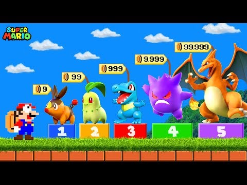 If All Pokemon became REALITY in Super Mario Bros?