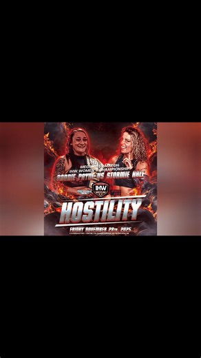 🚨 Stormie Hale heads into Friday's championship match brimming with confidence as she challenges the IHW Women's Champion Ronnie Payne. Can the rising star pull off the upset? Make sure to purchase your Mega Pass ticket to find out! 🎟️ Advanced Tickets can be purchased by e-transfer wrestlingihw@gmail.com, 3common: https://3common.com/event/ihw-wrestling-hostility-riverview-6904b1bcca5fdc8e642f7370 Or at MacDonald GMC through Wyatt Laking. 🎉 It's IHW Wrestling's 2025 Season Finale: IHW Wrestl