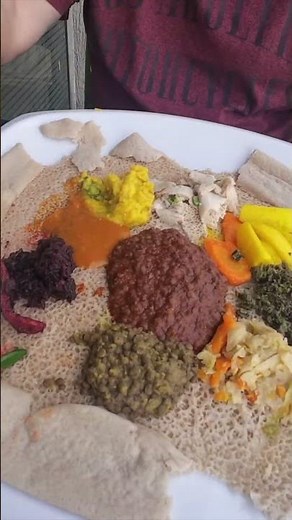 Ethiopian Food #addisababa #ethiopia #foodie #vegan