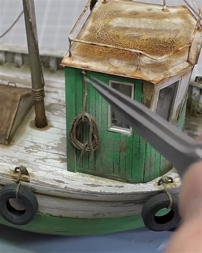33K views · 122 reactions | Build and Paint a Fishing Boat Scale 1:48 | DIY & Crafts USA | Facebook
