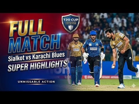 Full Highlights | M04 | Sialkot Vs Karachi | ABS Delveloper National T20 Cup 2026