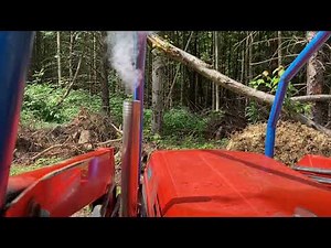 Kioti LK3054 with a straight pipe!!!