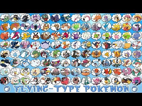 All Flying Type Pokemon. Who is the Best Regional Bird?