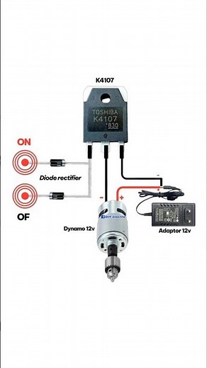 A simple touch switch circuit using a Mosfet#shortvideo
