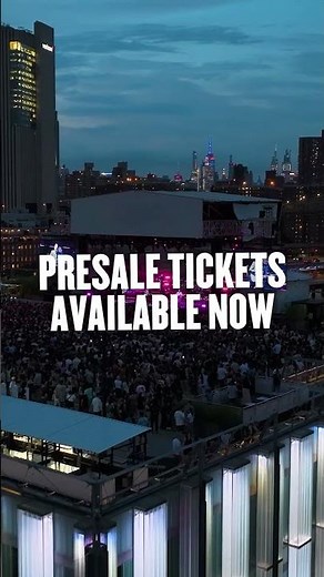 NYC! Pre-sale is now open. Anyone who has signed up will have a code and ticket link in their inbox