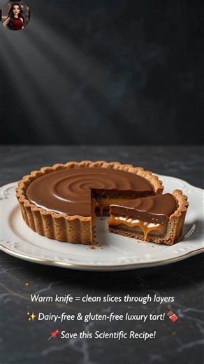 Chocolate Coconut Pecan Ganache Tart! 🥥🍫 Dairy-Free & Gluten-Free!"