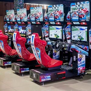 [Hot Item] Coin Game Machine 32-Inch Racing Game Machine Video Game Machine Arcade Racing Game Machine