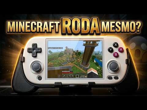 Minecraft on RG40XXH? You won't believe it!