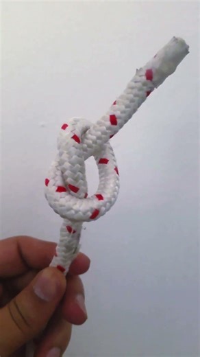 How to Tie an Overhand Knot in 15 Seconds🪢 #shorts