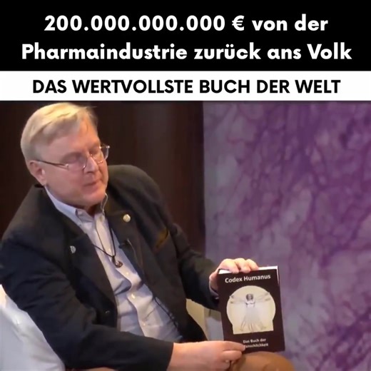 Robert Franz über den Codex Humanus Codex Humanus Ich habe ja viele Sachbücher, aber der Codex Humanus (https://tinyurl.com/Codex-Humanus-Band-1-4) ✅ übertrifft in meinen Augen alles! Das war mit Abstand eine der besten Investitionen, die ich je machte, denn dieser "vierwälzer", inzwischen ist wie ein Nachschlagewerk der Naturmedizin, welches man für weit über 150 Krankheiten zum Einsatz bringen kann. Es besteht heute (2025) aus 4 Neuen Bändern mit insgesamt 4000 Seiten und zeigt allerlei Naturs