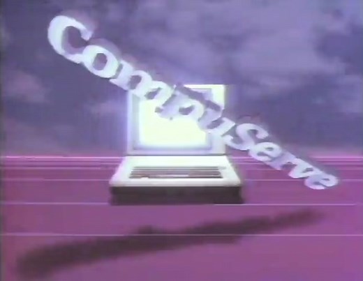 Brought to you by CompuServe, 1987. #tv #tech #internet #compuserve #aol #8bit #techtok #pc #computer #80s #technology