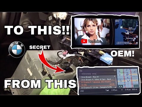 How to get USB VIDEO in your BMW E60 CIC IDRIVE INSTALL & CODING DIY (OEM)