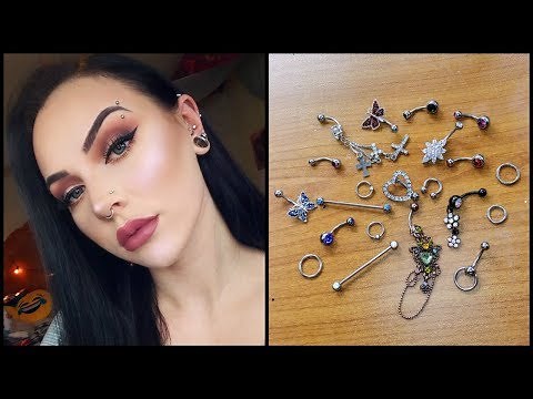 My Body Jewelry Collection! UPDATED