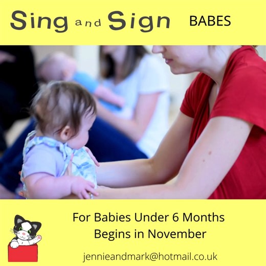 💛 New 5-Week Sing and Sign Babes Course for Babies 0–6 months 💛 Looking for a gentle, nurturing class to enjoy with your baby this November? 🍼✨ Our Sing and Sign Babes course is the perfect way to: 🖐️ Bond with your baby through songs, games, music and baby signing 💛 Learn how your little one is already communicating with you 🤱 Meet other lovely mums with babies of a similar age This 5-week course is designed especially for babies 0 - 6 months — relaxed, supportive, and full of those heart