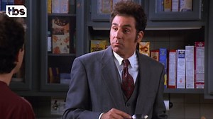 Watch Seinfeld weekdays at 6/5c on TBS. #TBS #Seinfeld #JerrySeinfeld SUBSCRIBE: http://bit.ly/TBSSub Download the TBS App: http://bit.ly/1qBbkMW About Seinfeld: Jerry and his pals George, Elaine and Kramer can find trouble anywhere. Their trials and tribulations of life on New York City's Upper West Side can center on lost parking spots, forgotten names, re-gifting and double-dipping. Created by Larry David and Jerry Seinfeld, starring Jerry Seinfeld, Julia Louis-Dreyfus, Michael Richards and J