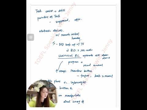 (2026) TOEFL Speaking Task 4 - Sample Answer 1