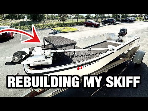 REBUILDING MY CAROLINA SKIFF 16 : DIY FRONT DECK RESTORATION (PART 1)