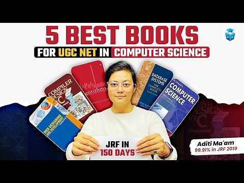 UGC NET COMPUTER SCIENCE 5 BEST BOOKS | JRF in 150 Days 🔥Aditi Sharma