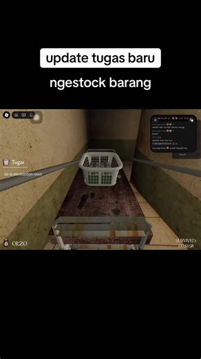 tugas baru stock barang #robloxhorror #roblox #maphororroblox #robloxhorrorgame