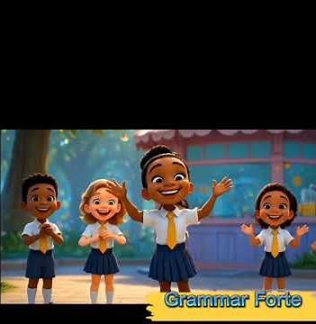 The song describes adjectives. The song uses clear, strong words to describe feelings and energy