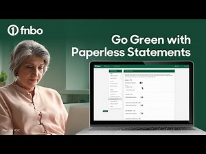 Go Paperless Online Today with FNBO