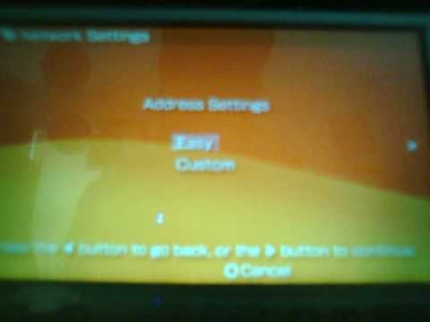 How to set up Your Internet Connection on PSP