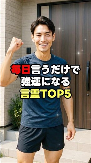 毎日言うだけで強運になる言霊TOP5#言霊#金運#スピリチュアル