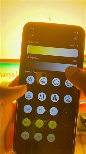 H7 app control super bright led #reels #trending