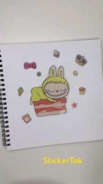 🔥 Labubu Sticker Slap #labubu #labubusticker