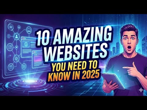 10 Amazing websites you need to know in 2025