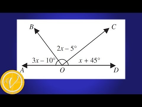Ángulos suplementarios | Ejemplo 1