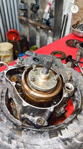 How To Remove Motorcycle Flywheel DTiS #automobile #trending #tips #mechanic #shortsfeed | Top Service