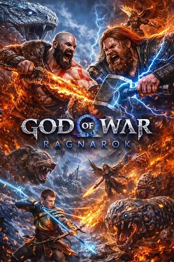 KRATOS vs THOR FULL BATTLE | God of War Ragnarök Epic Fight Gameplay (4K)