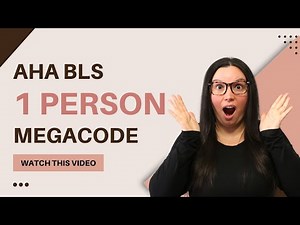 AHA BLS 1-Person Rescuer Megacode Review (Pass Your Megacode First Try)