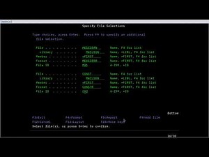 [005] IBM i (AS/400): Querying data with Query for IBM i and DB2 for IBM i