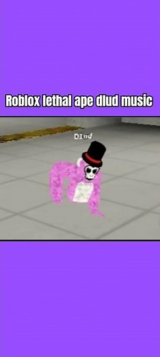 roblox lethal ape | dlud sound #robloxshorts #roblox #gorillatag #fyp #dlud #blud #music #lethalape