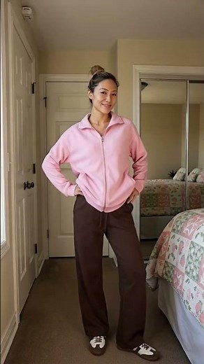 Which brown pants outfit is best?