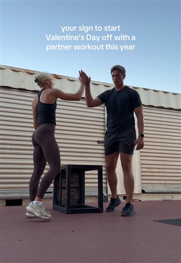 Start Your Valentine's Day with a Partner Workout