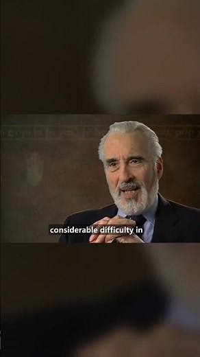 LOTR bloopers: Christopher Lee had MAJOR issues with his costume